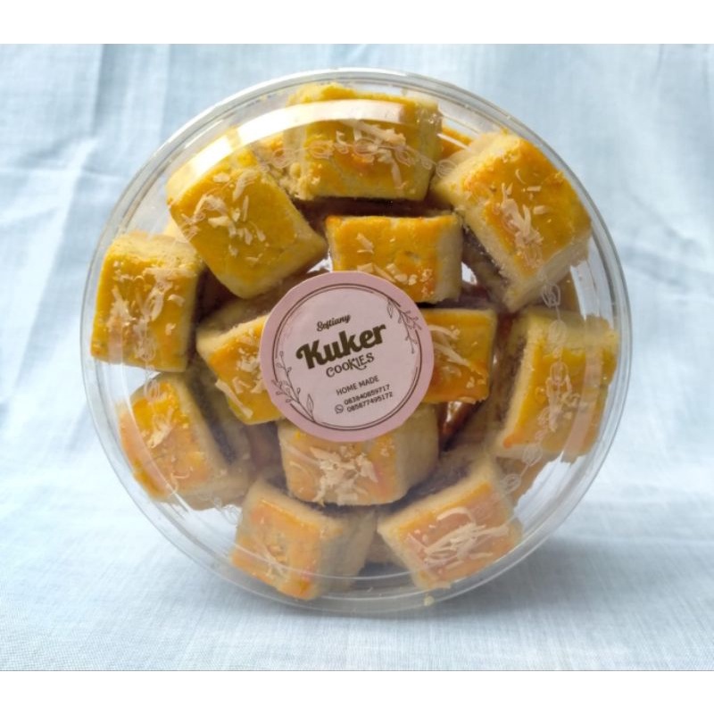 

Nasfer 250gr 500gr | Nastar Wafer Keju/Coklat | Kuker