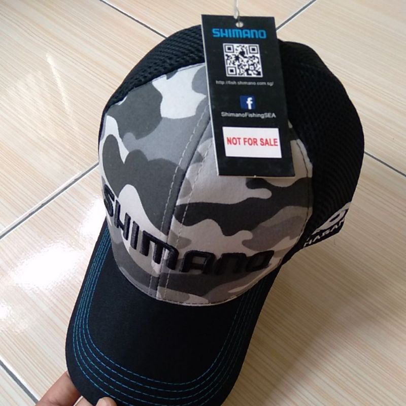 topi original shimano/loreng