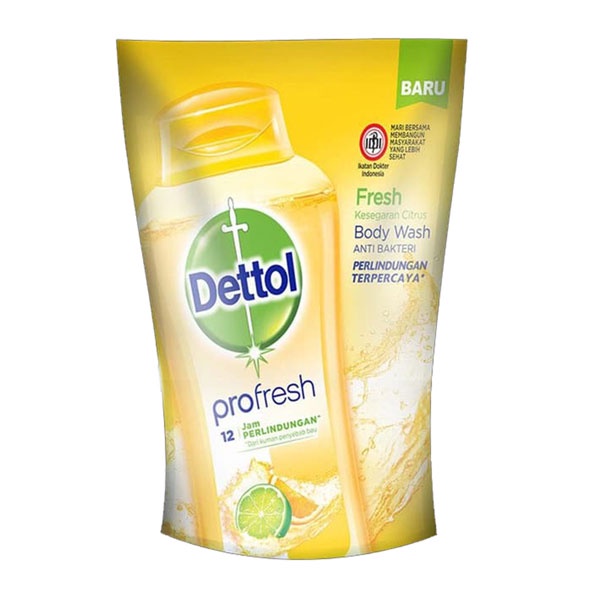 Promo Harga Dettol Body Wash Fresh 410 ml - Shopee