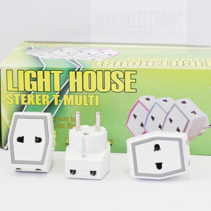 STEKER T MULTI  CABANG 3 COLOKAN LETER T PERTIGAAN JEK TERMURAH PERCABANGAN STOP KONTAK TERMURAH