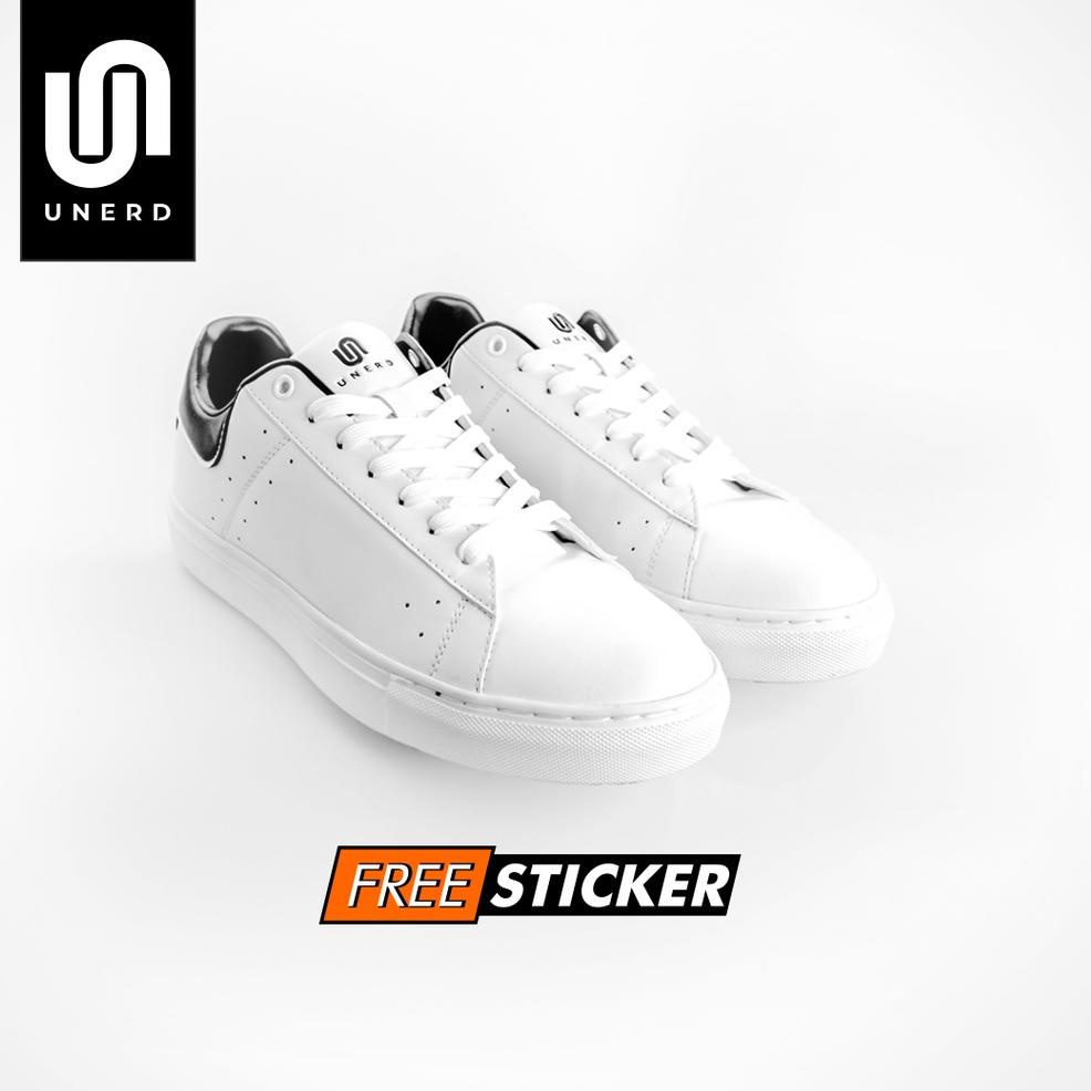 VIRAL Unerd Yin Yang Black | Sepatu Sneakers Casual Pria Wanita