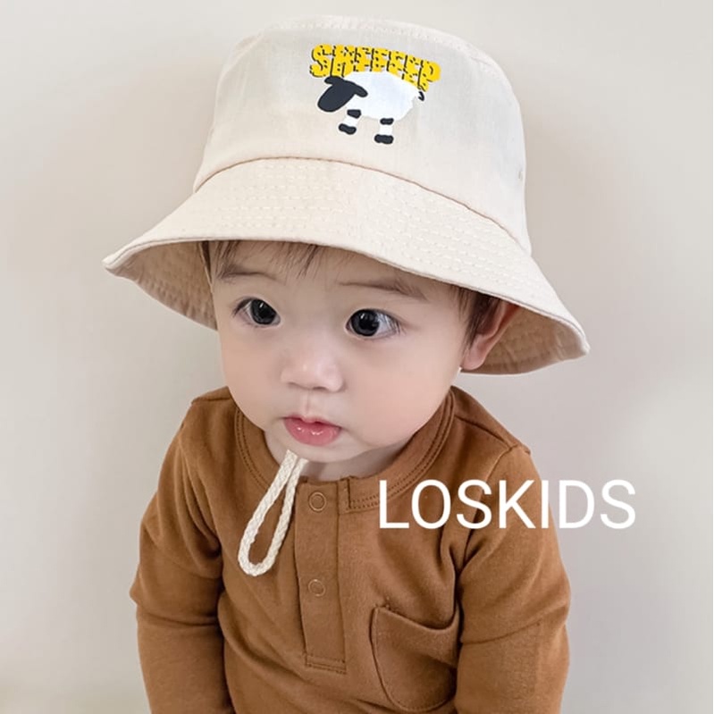 TOPI ANAK BABY KIDS TOPI BUCKET KARAKTER LOSKIDS