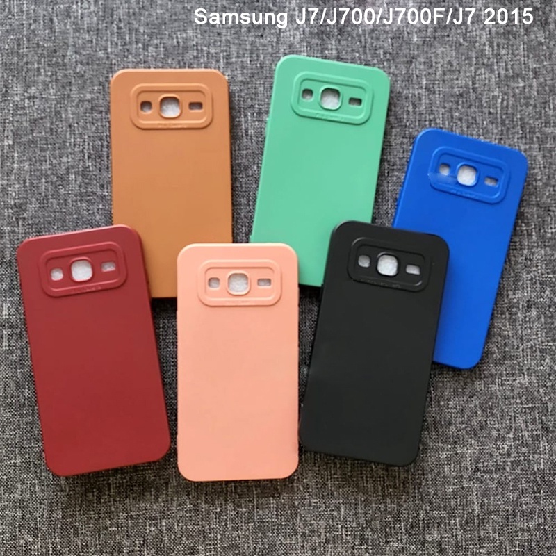 Softcase Samsung J7 Samsung J7 2015 Samsung J700 Samsung J700F Case 3D Pro Camera Gel Silika Casing