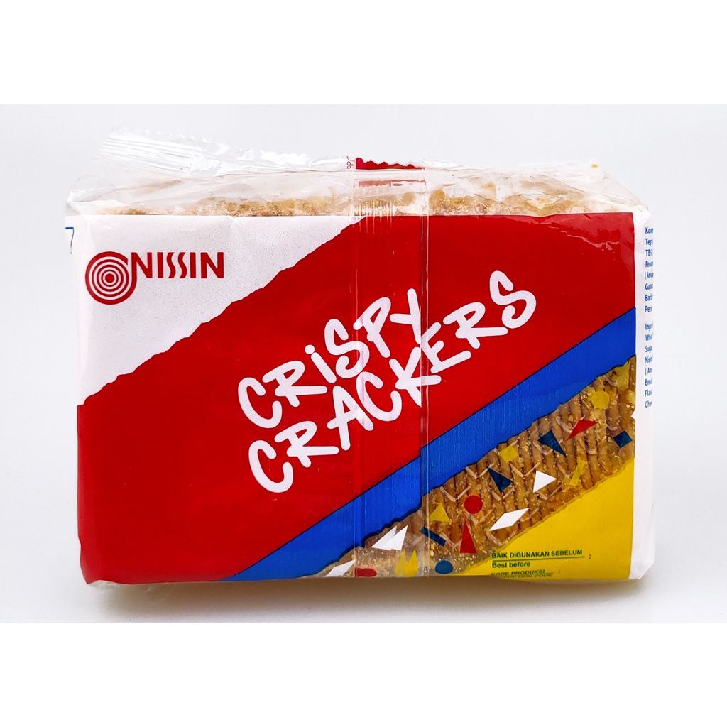 

BISKUIT KRAKER NISSIN CRISPY CRACKERS BISCUIT 250 GR