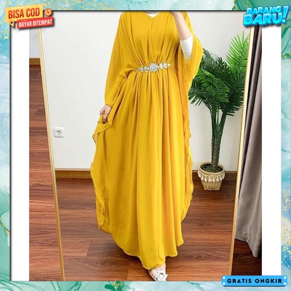 Kagfan Atasan Pesta Jubah Kaftan Model Kekinian Ksftn Muslimah Premium Kafran Jumbo Murah Kaftan Wan