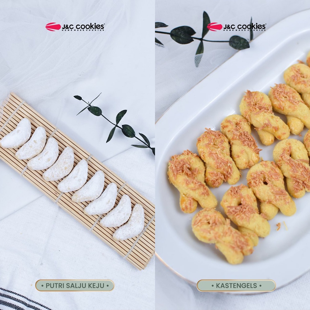 J&amp;C Cookies JnC Cookies Reguler Toples Kaca Cheese Series