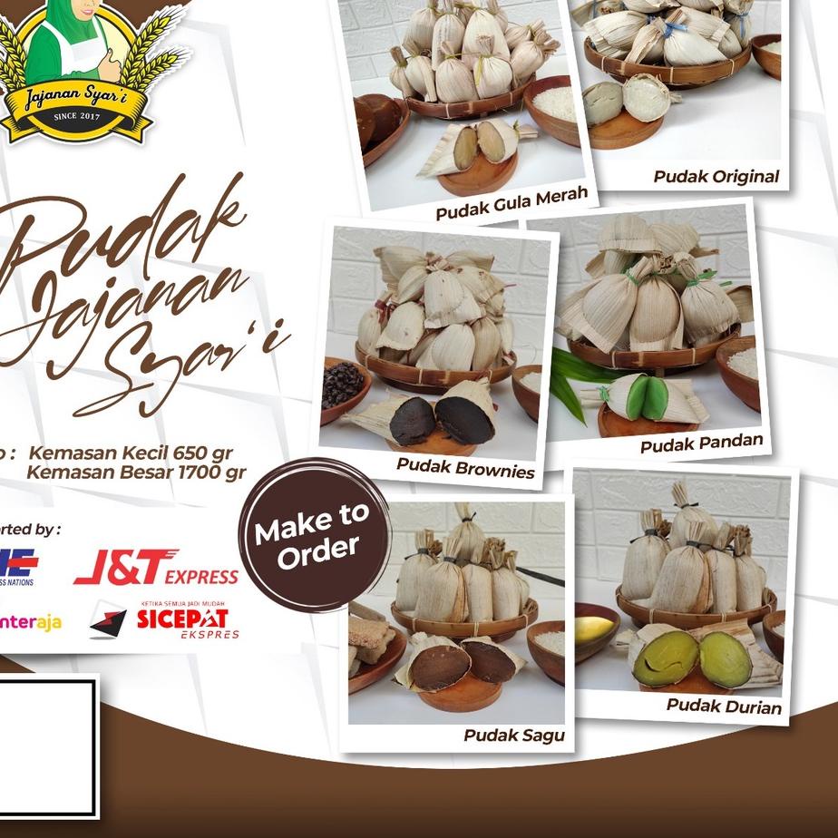 

Termurah☑️KUE PUDAK Jumbo 10pcs Khas Gresik Jatim