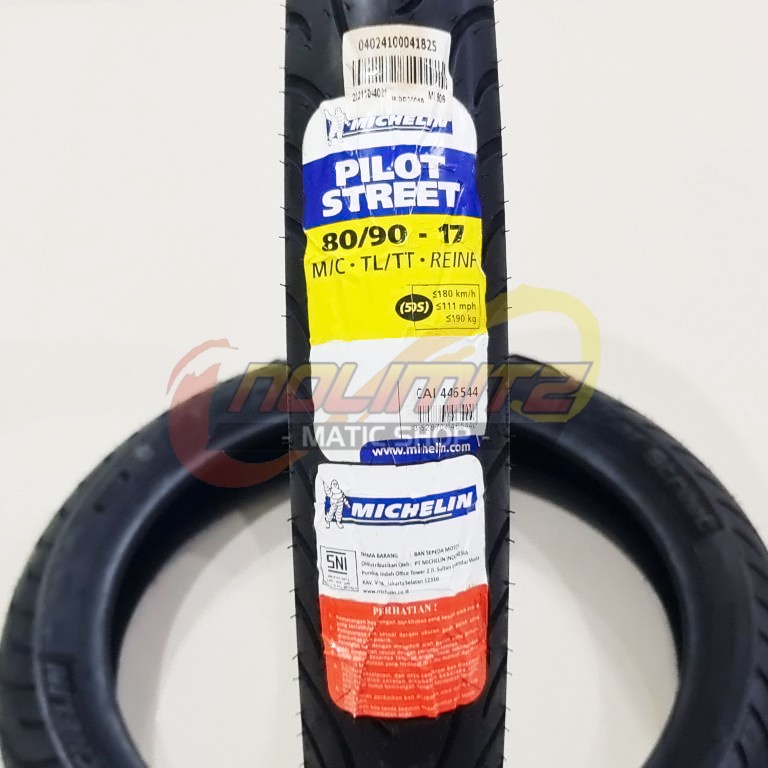 Ban Motor Michelin Pilot Street 2 90/80 - 17 Tubeless