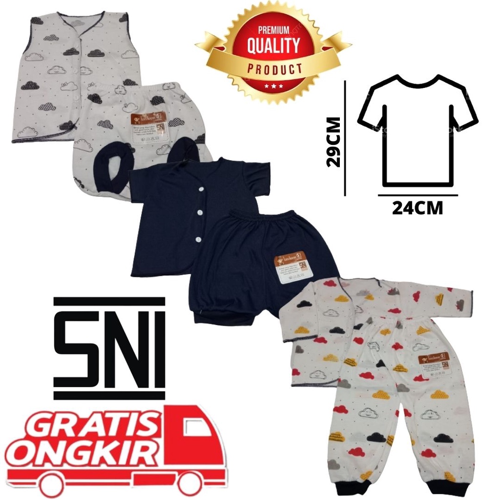 BAJU BAYI CELANA BAYI SETELAN BAYI BAJU BAYI NEWBORN BAJU BAYI BARU LAHIR ATASAN BAYI BAJU BAYI KADO MURAH BAJU LUSIANA E