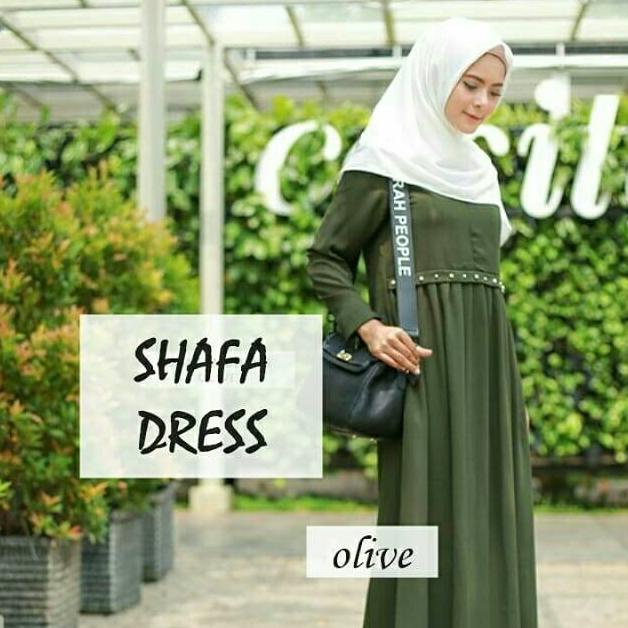 TERLARIS Shafa Dress | Gamis Wolfis Premium | Gamis Pesta | Dress Busui Murah