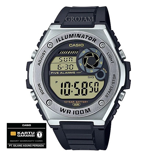 CASIO MWD-100H-1A MWD-100H-2A MWD-100H-9A MWD 100H ORIGINAL GARANSI RESMI