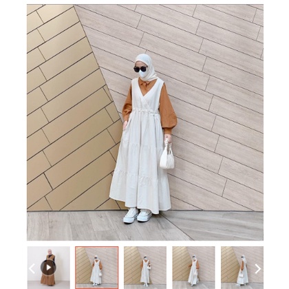 Inner Outer Dress Tanpa Lengan Kila Inner Dress (Tanpa Inner ) All size LD : 102cm