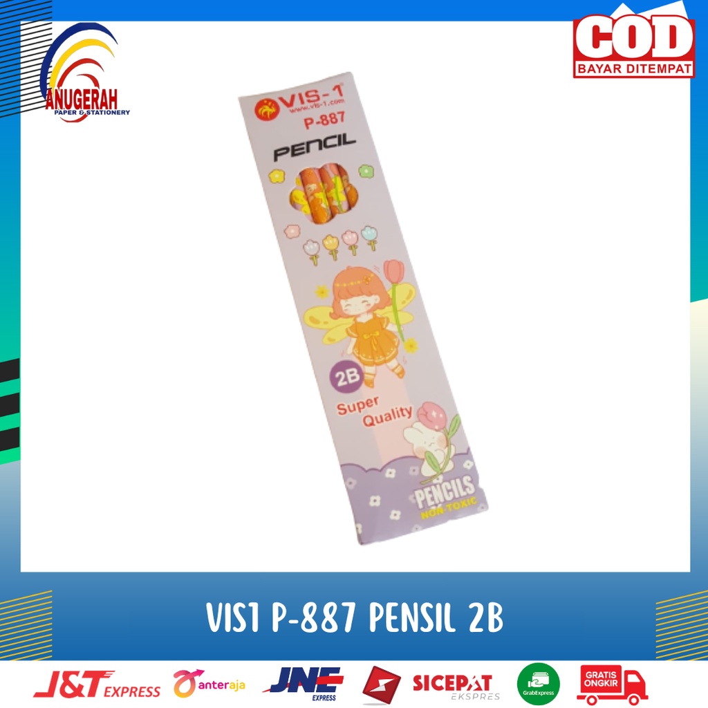 

VIS1 P-887 PENSIL 2B (LSN)