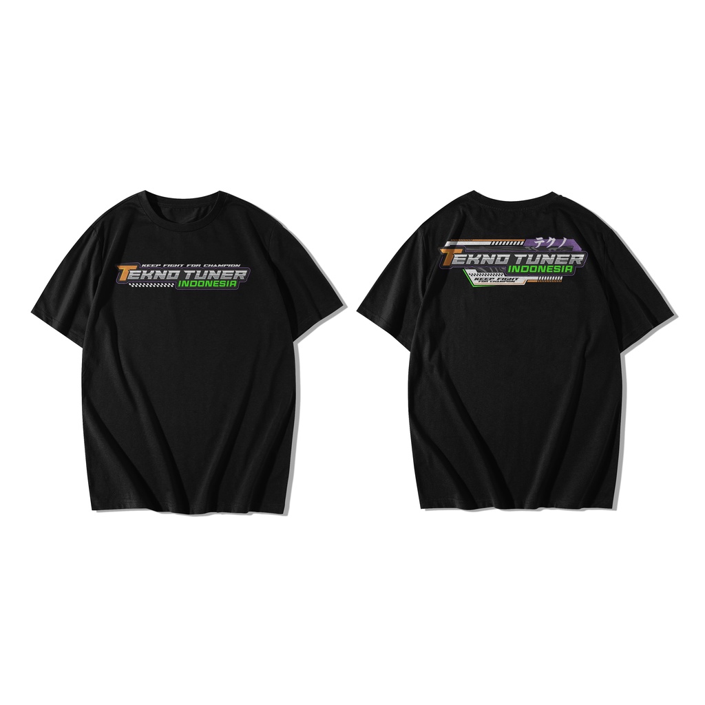 KAOS BAJU TEKNO TUNER INDONESIA RACING BIG SIZE JUMBO KAOS RACING TEKNO TUNER