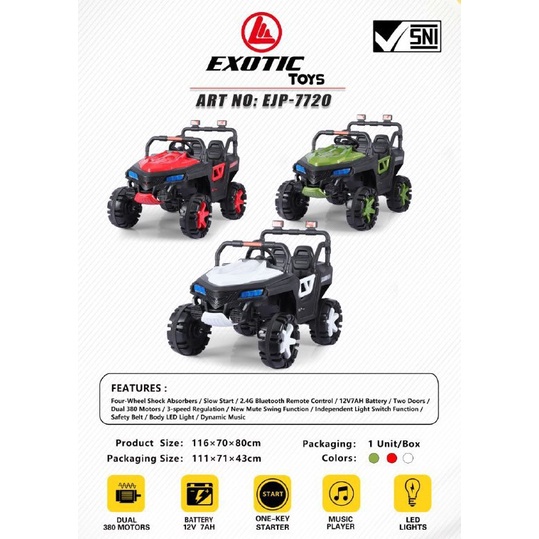 Mobilan Aki Anak Exotic EJP 7720