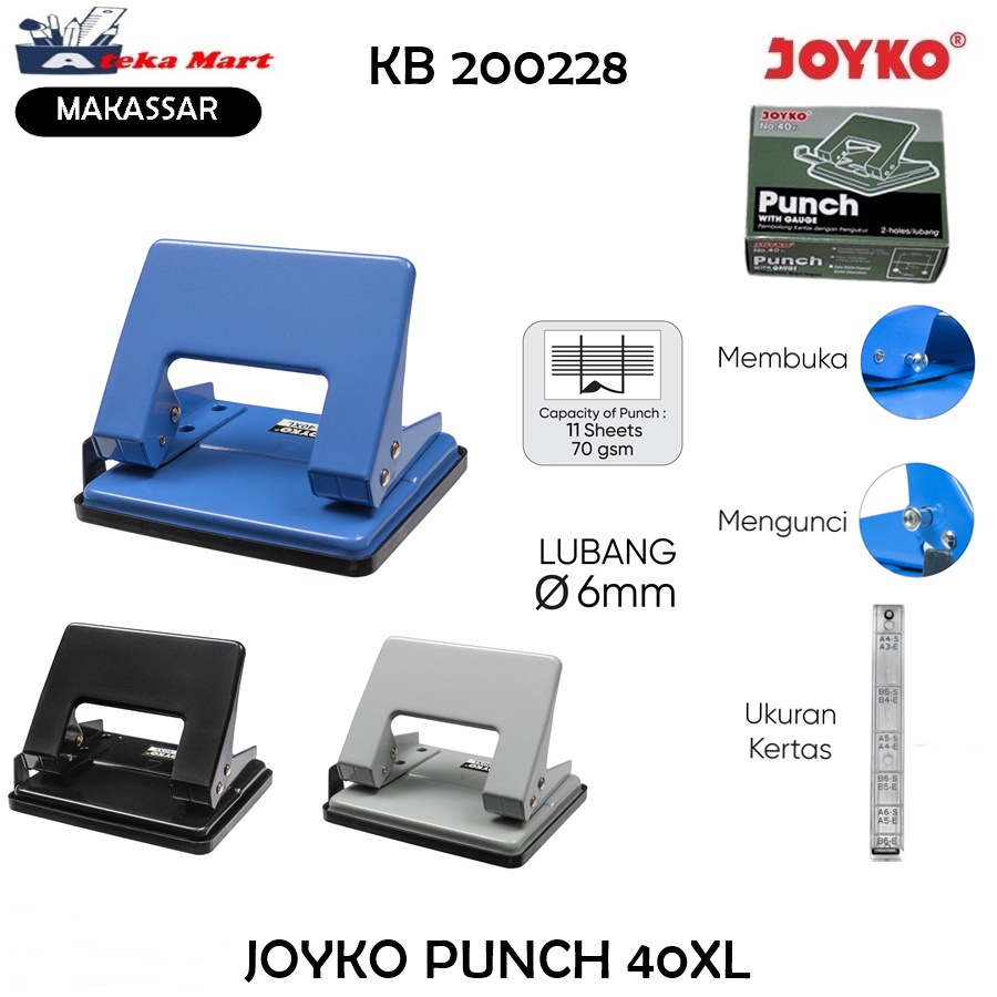 

[PCS] JOYOKO PUNCH 40XL PELUBANG