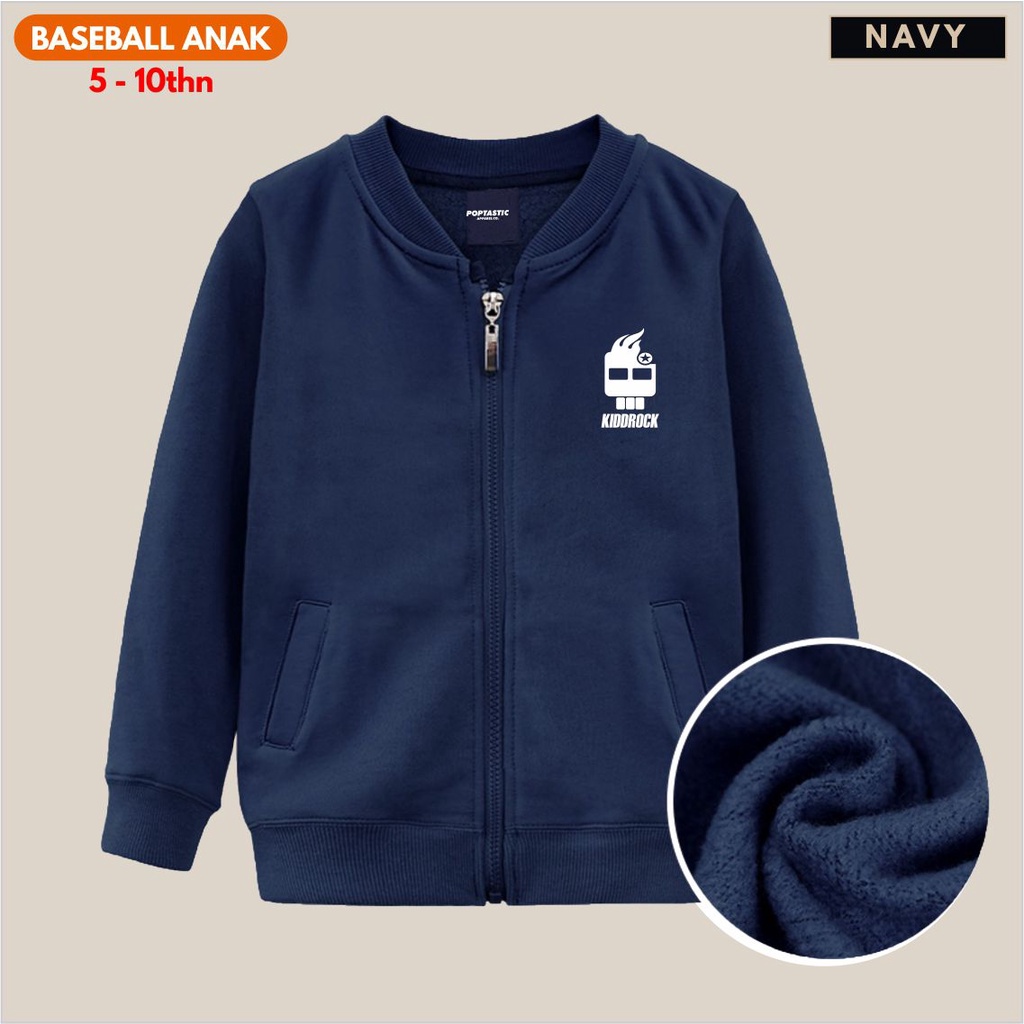 TERBARU !! COD Jaket Baseball Bomber Anak Laki-laki Perempuan KATUN Tebal