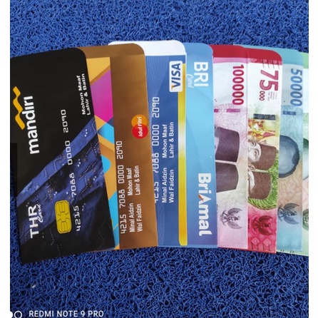 

[JADIAN] Amplop Lebaran tema Uang|Bank|Snack versi panjang isi 10 pcs