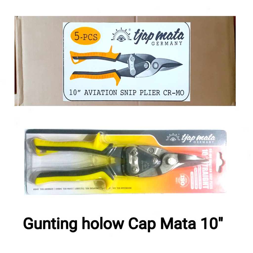Gunting Hollow Holo Baja Ringan CAP MATA
