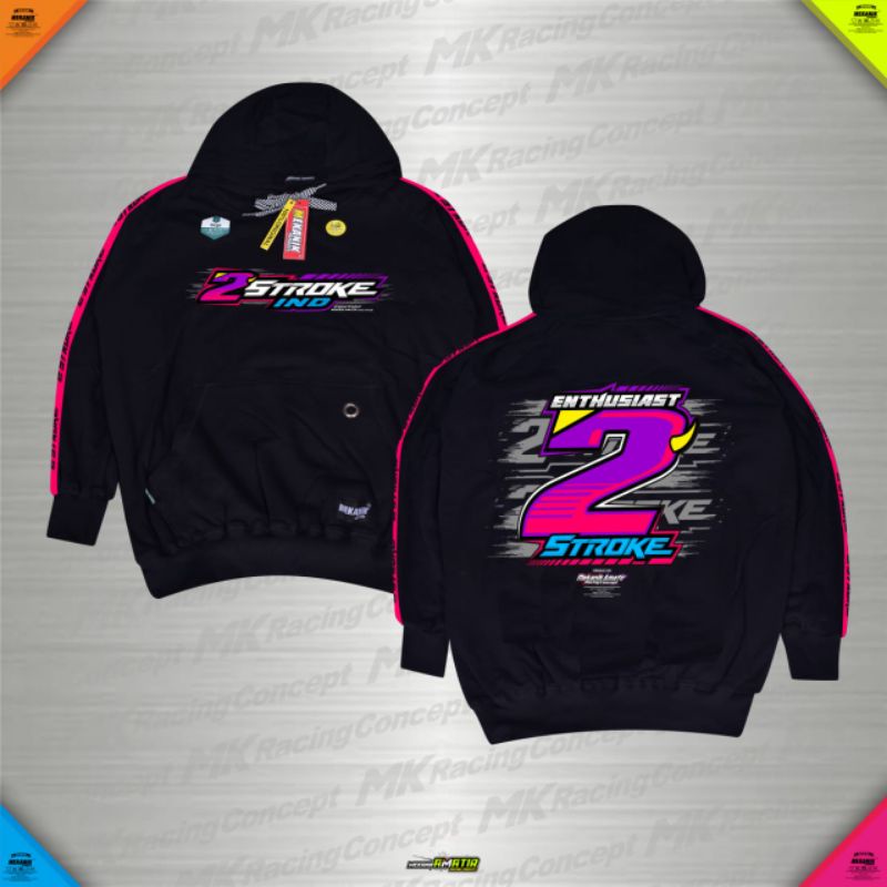 Hoodie enthusiast 2 stroke/hoodie 2 tak