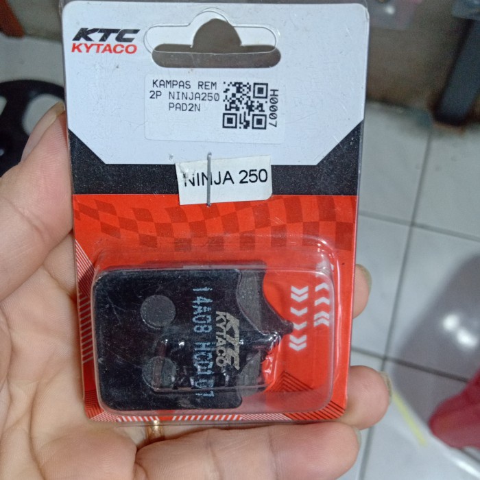 Discpad 2P Ninja 250 Kampas Rem 2P Ktc Kytaco N250 Buat Kaliper Ktc Kode 134