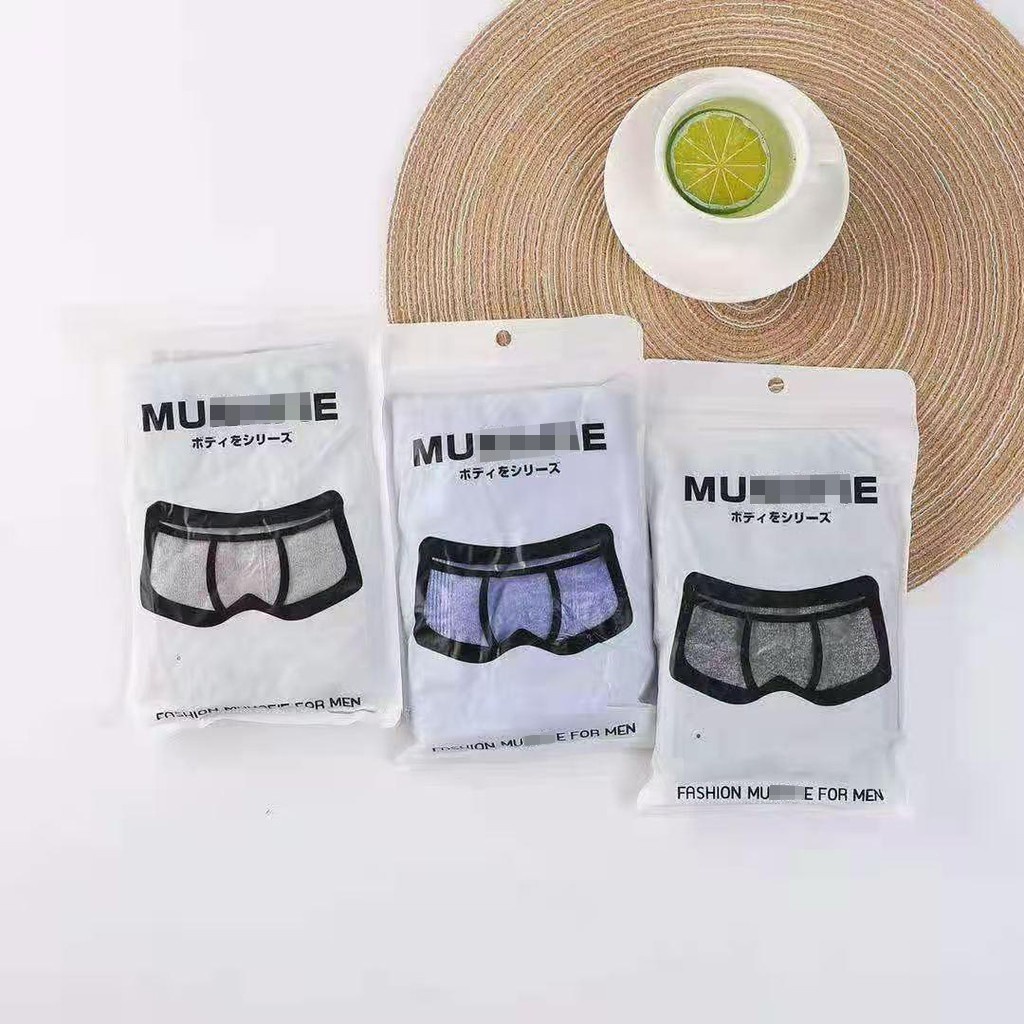 MMM Celana Dalam Pria Polos Munafi Boxer Pria Celana Pendek Underwear Kolor CD IMPOR Murah Misty