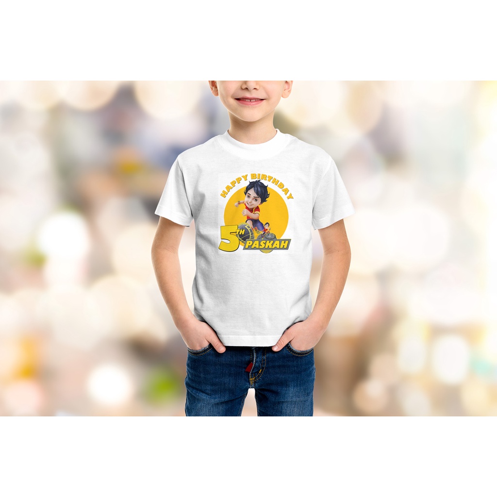 Kaos Shiva Kartun | Kaos Ulang Tahun ke 5 | Kaos Family
