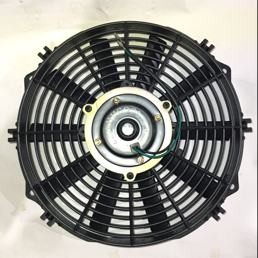 Extra Fan Extrafan Kipas AC Mobil 12inch 12" 12in 12V / 24V Volt