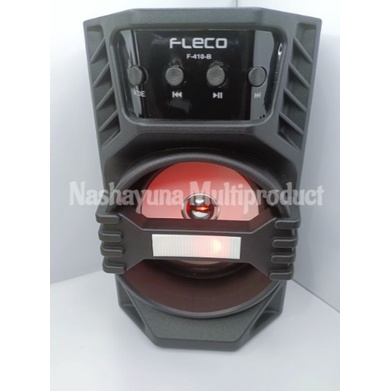 SPEAKER BLUETOOTH PORTABLE FLECO F-410B BT/FM SUARA JERNIH DAN BERKUALITAS