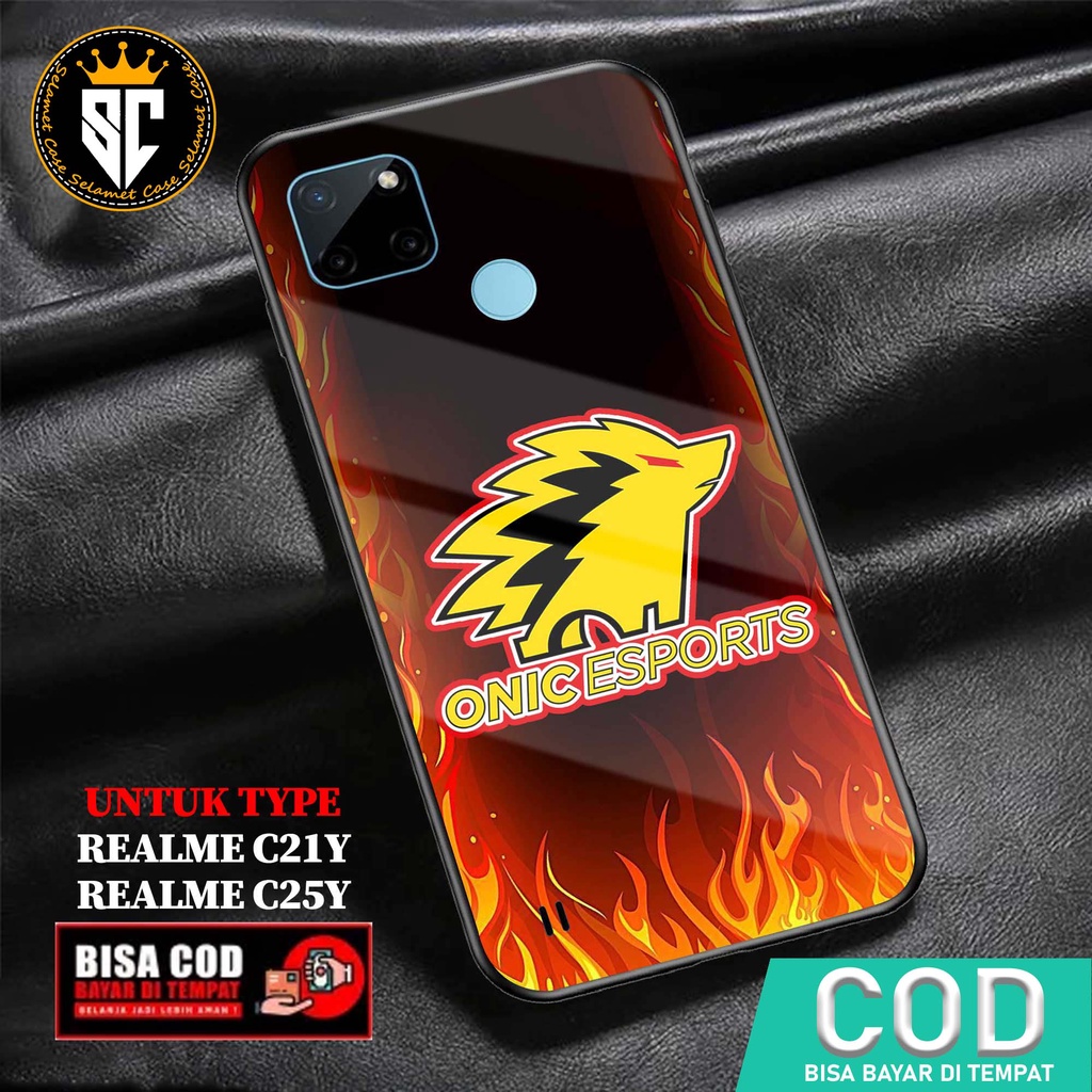 Case Realme C21Y C25Y Casing Realme C25Y C21Y Selamet Case [ONIC] Case Glossy Case Aesthetic Custom 