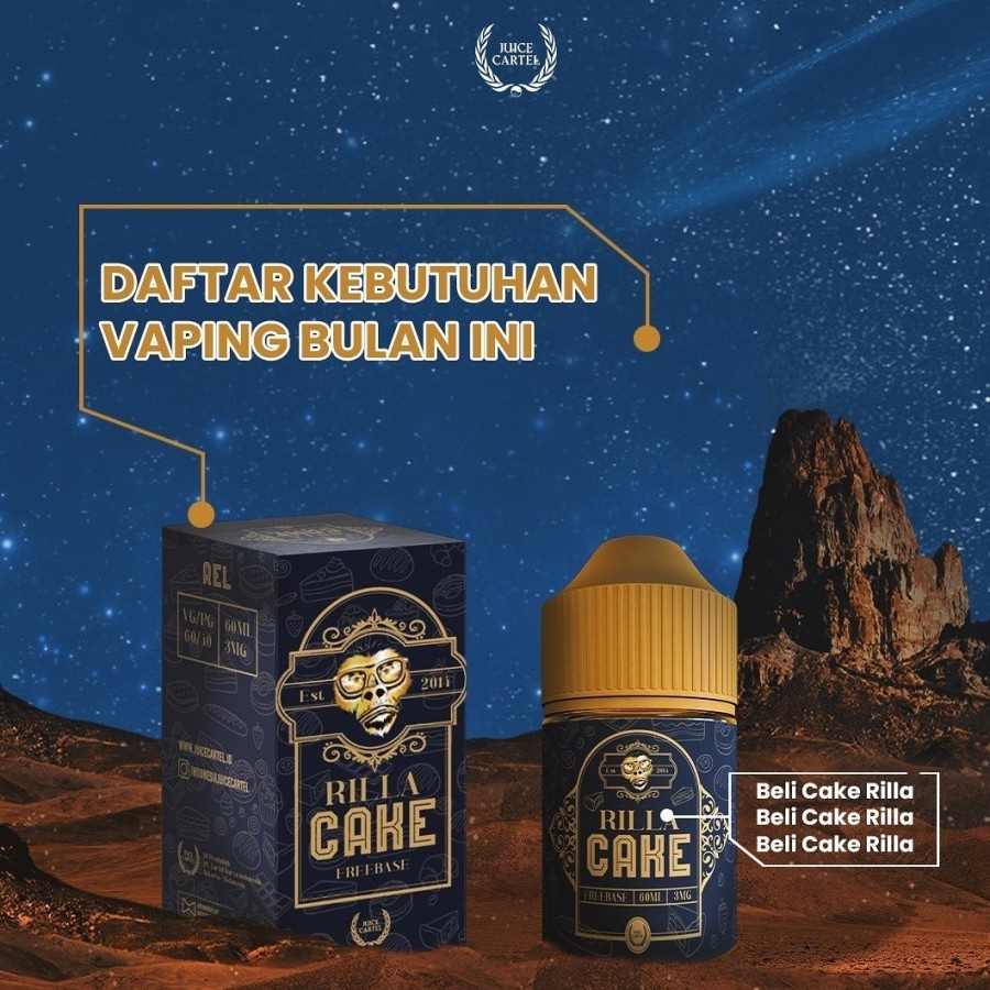 Cakerilla 60ML by IJC x Hero57 100% Authentic