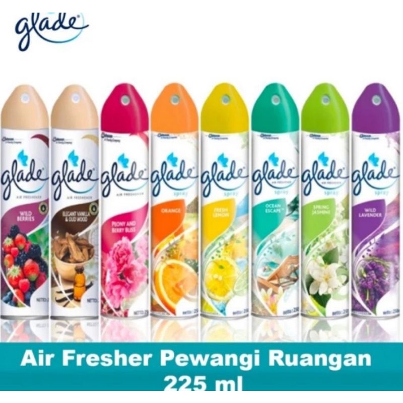 GLADE PENGHARUM RUANGAN 225ML AEROSOL GLADE