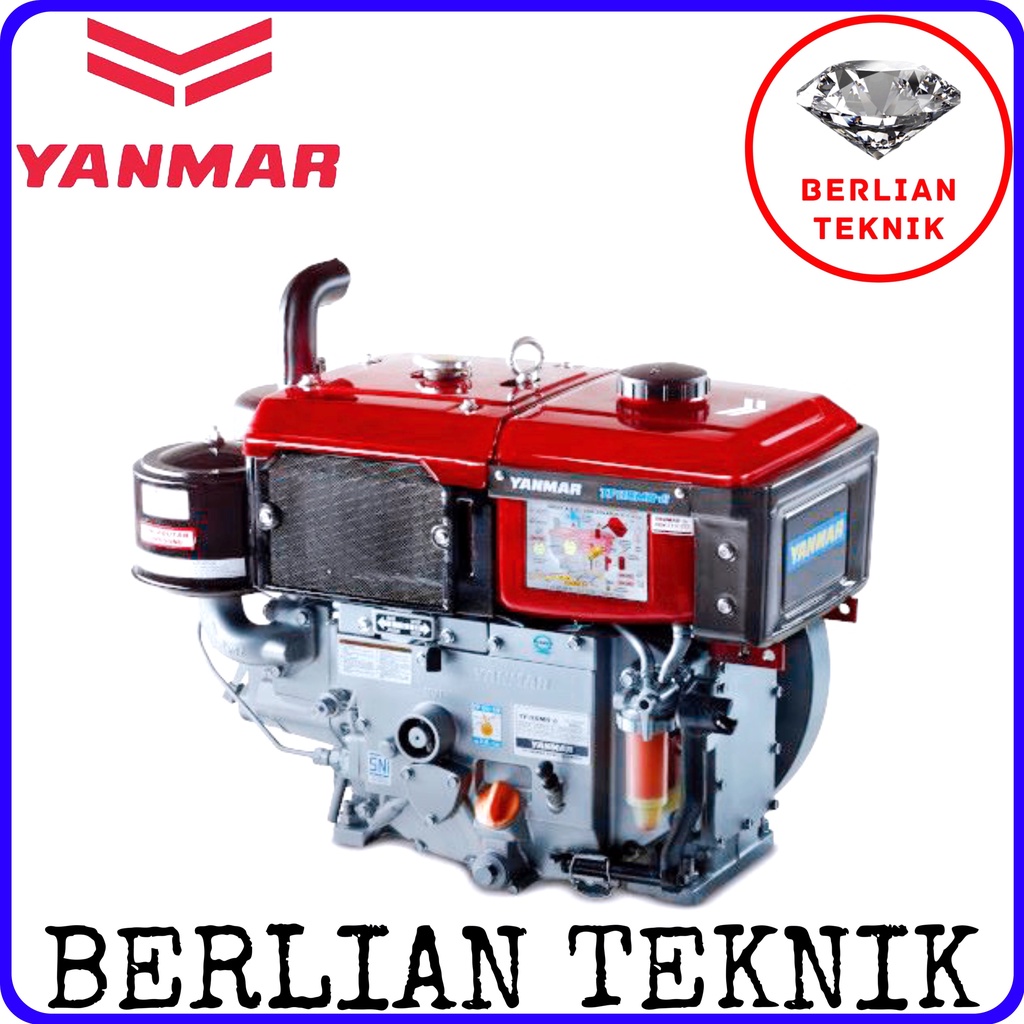 Mesin Penggerak Solar Engine Diesel Yanmar TF 115 R-di / 11.5 HP Radiator
