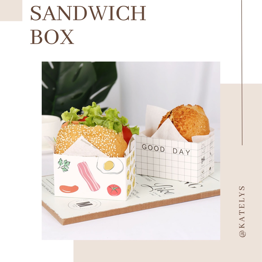 Sandwich Box | Tempat Roti | Toast Box