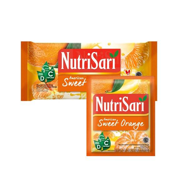 

NUTRISARI AMERICAN ORANGE 10 PCS X 12 GR