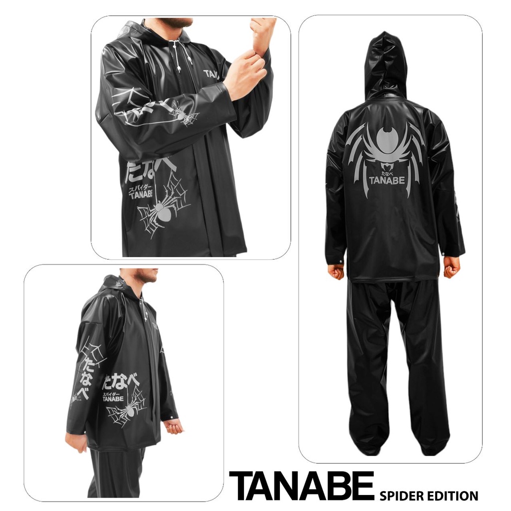 Jas Hujan Raincoat Jaket Celana Jacket Pants Japan Tebal High Quality Tanabe S3