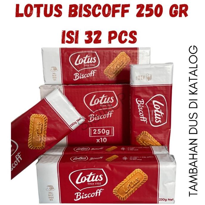 DISKON LOTUS BISCUIT / Lotus kue 250 GR / Biskuit Lotus