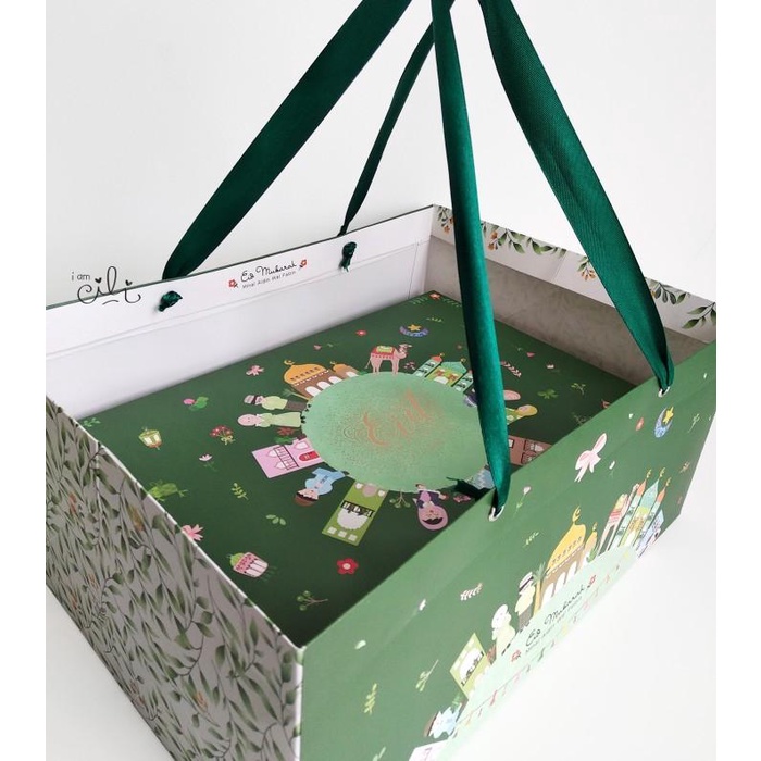 

(Paperbag Ealim Jamil) Tema Lebaran Idul Fitri 33 X 24 X 15 Cm 012