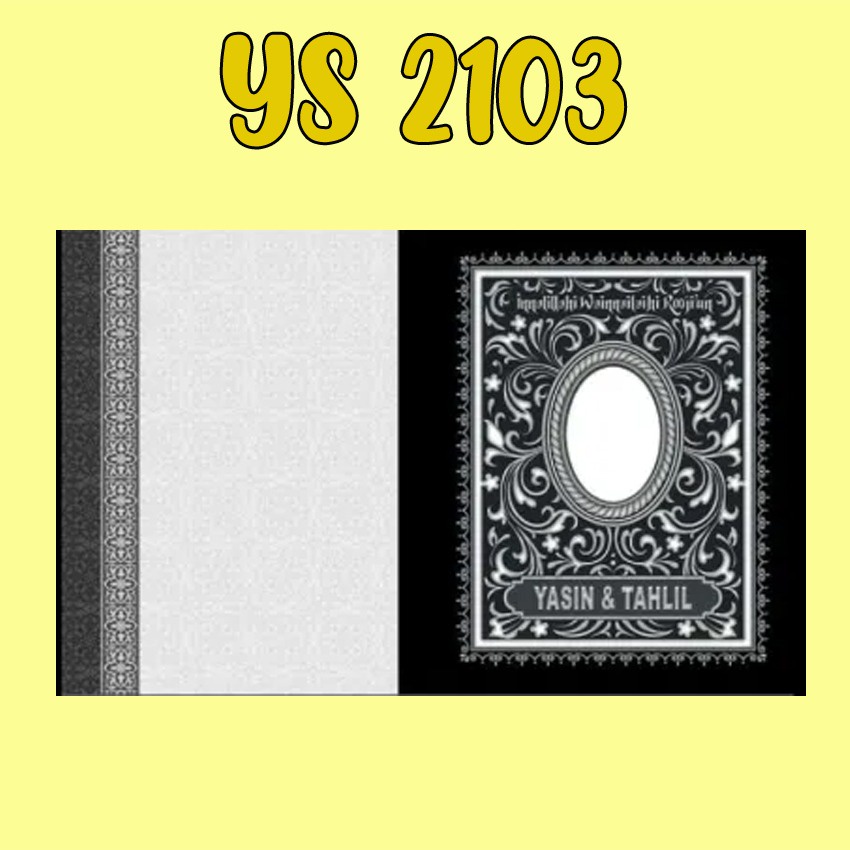 Cover Yasin YS 2102 Blangko Cover Buku Yasin HARGA MURAH BERKUALITAS