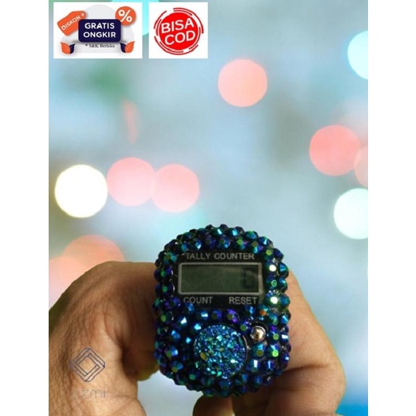 Tasbih Digital Swarovski / Tasbih Hias Digital / Tasbih Hitam Series