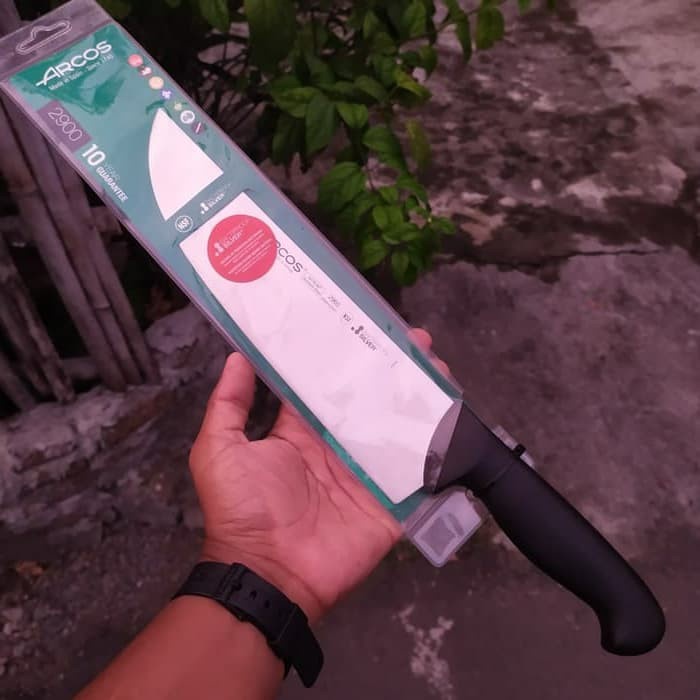 Pisau SEMBELIH 25 cm ARCOS BUTCHER Knife 296025 BLACK Original Spanyol