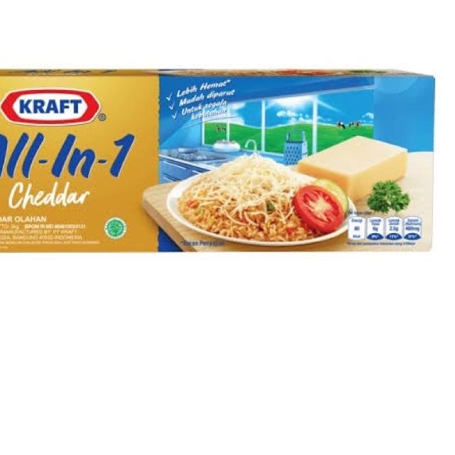 

➻ Keju kraft cheddar all in one 2kg ✦