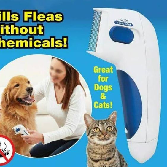Original Sisir Kutu Kucing Anjing" SISIR KUTU
ELEKTRIK " FLEA DOCTOR grosir