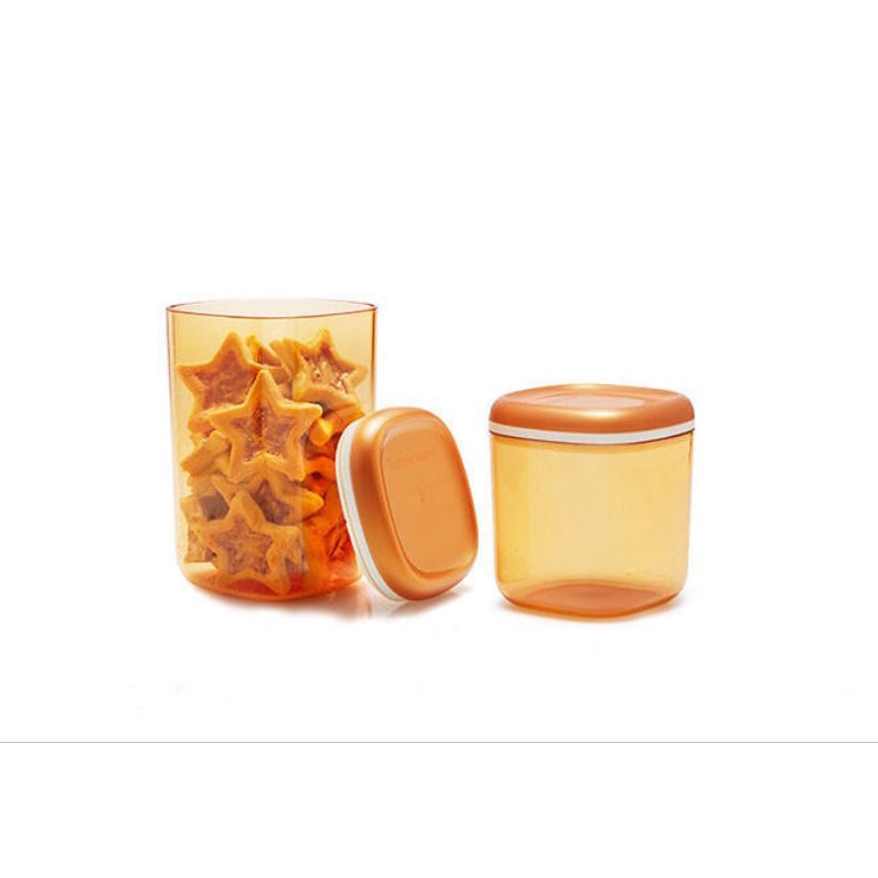 Crystal Canister toples cristal bening Tupperware  (2)