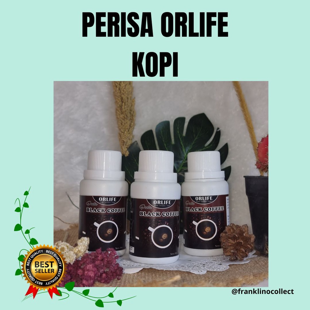 

❄️franklinocollect❄️ Orlife BLACK COFFE 100 gram | Perisa Orlife baru | Orlife KOPI HITAM100 gram || Orlife KOPI HITAM|| Perisa minuman dan makanan rasa KOPI HITAM
