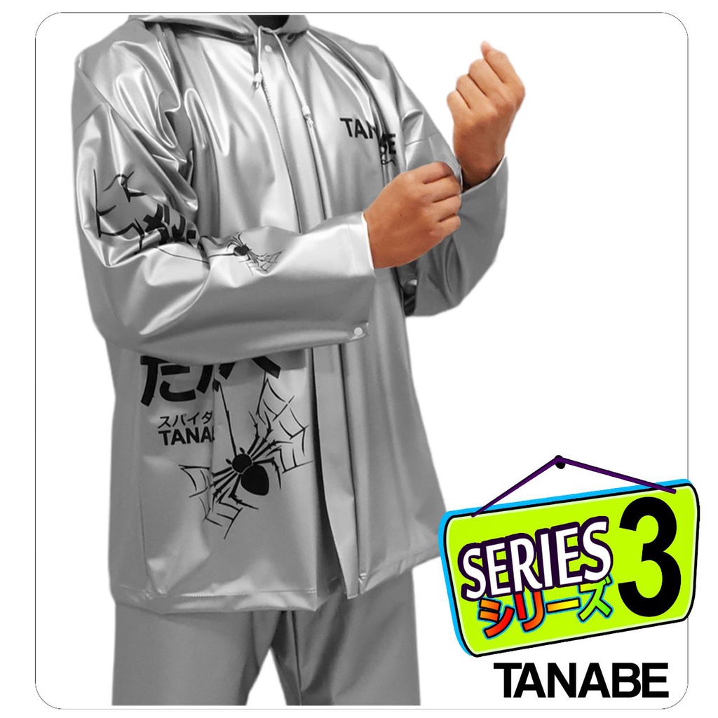 Jas Hujan Raincoat Jaket Celana Jacket Pants Japan Tebal High Quality Tanabe S3