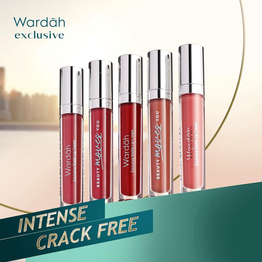 WARDAH EXCLUSIVE MATTE LIP CREAM 4gr