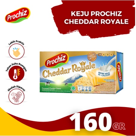 

Keju Prochiz Cheddar royale 160 gr accjkt