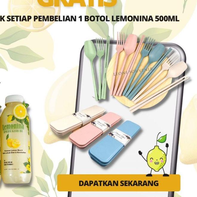 

♔ Lemonina 500ml murni untuk diet dan daya tahan tubuh F ♢