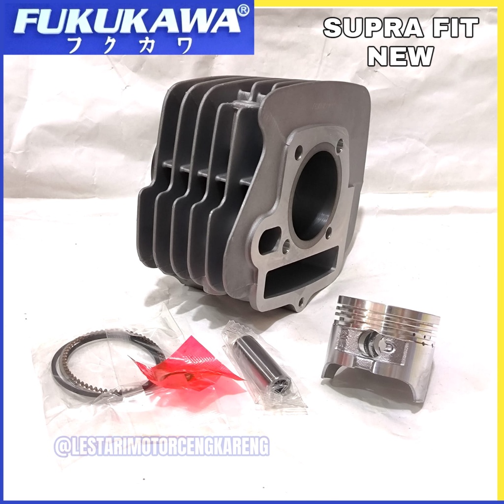 BLOK SEHER KOMPLIT SUPRA FIT NEW REVO 100 LEGENDA KFM FUKUKAWA